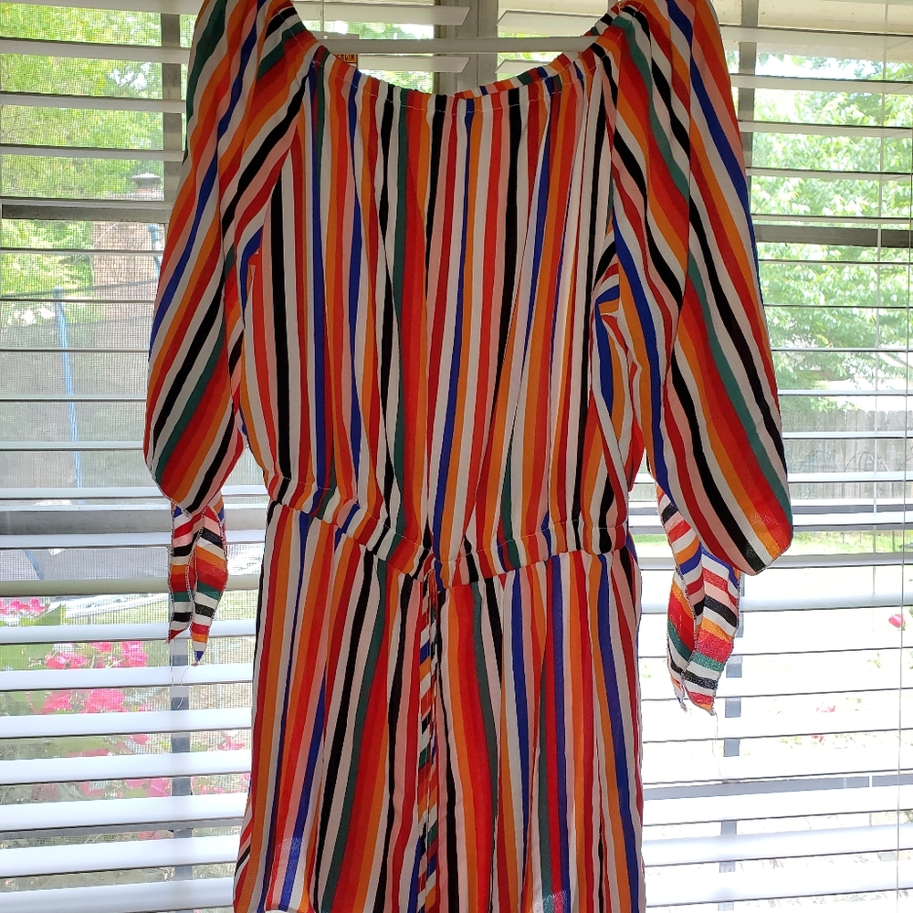 Multicolored romper
